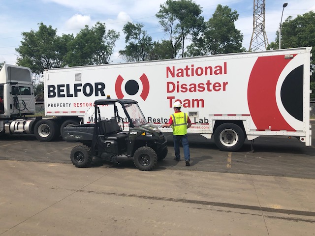 National Disaster Team Restoration Truck 
